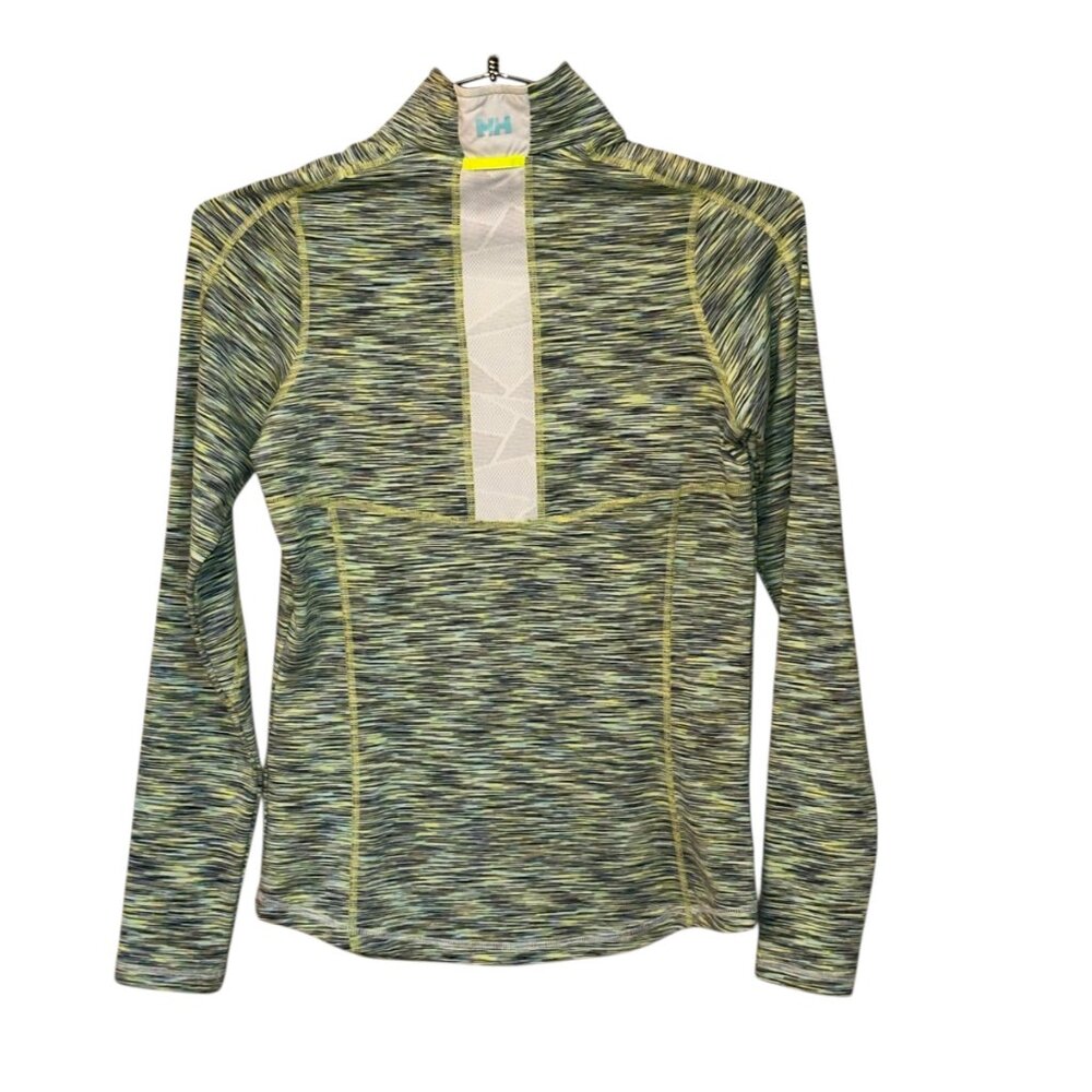 Helly Hansen Quarter Zip Pullover Performance Running Mock Neck Shirt Small - Picture 3 of 7